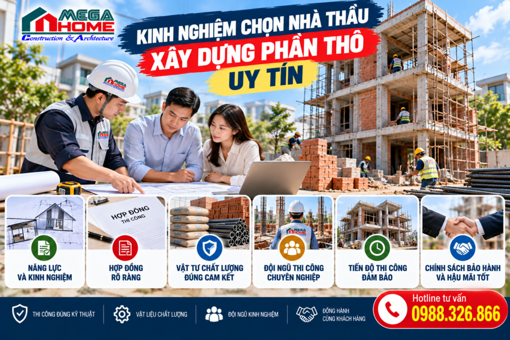 Đơn giá xây nhà phần thô tại Hà Nội