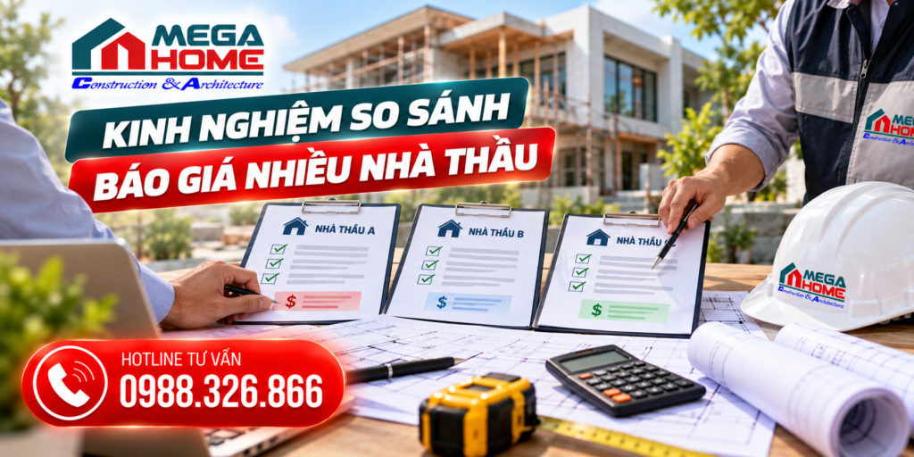 Kinh nghiệm so sánh báo giá của nhiều nhà thầu