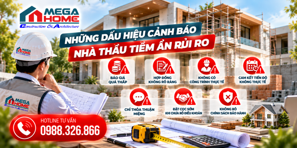 Những dấu hiệu cảnh báo nhà thầu tiềm ẩn rủi ro