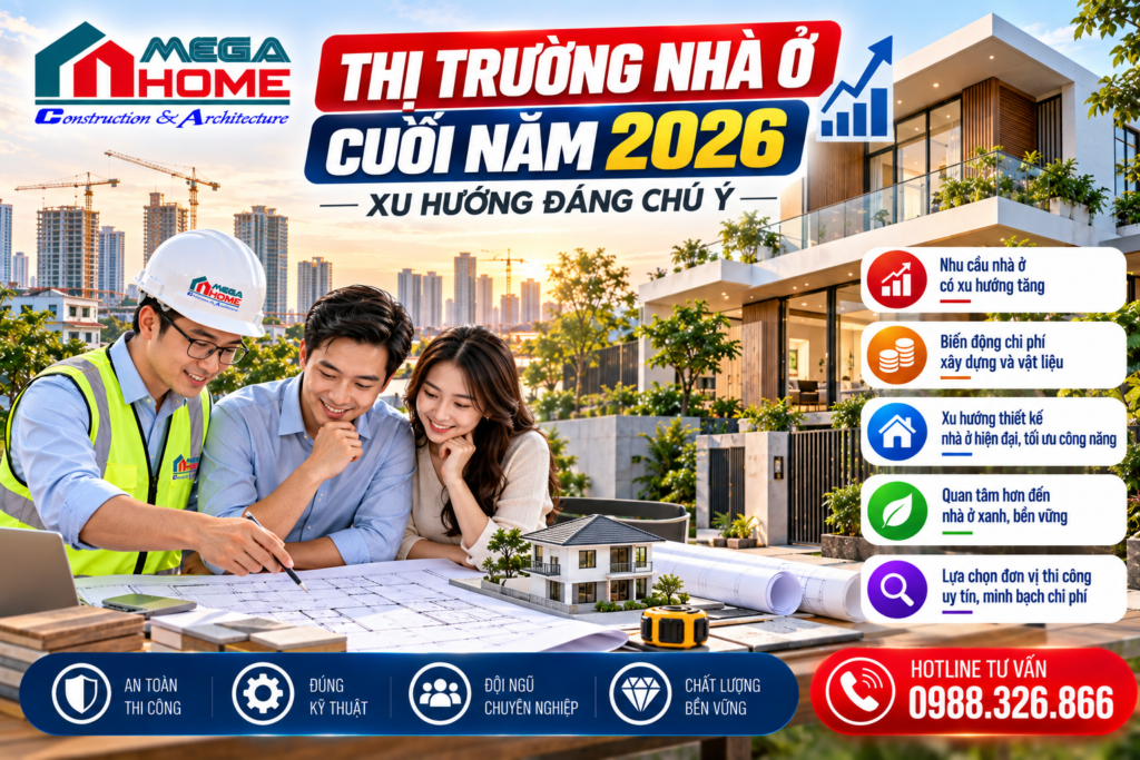 Thị Trường Nhà Ở Cuối Năm 2026 - Xu Hướng Đáng Chú Ý