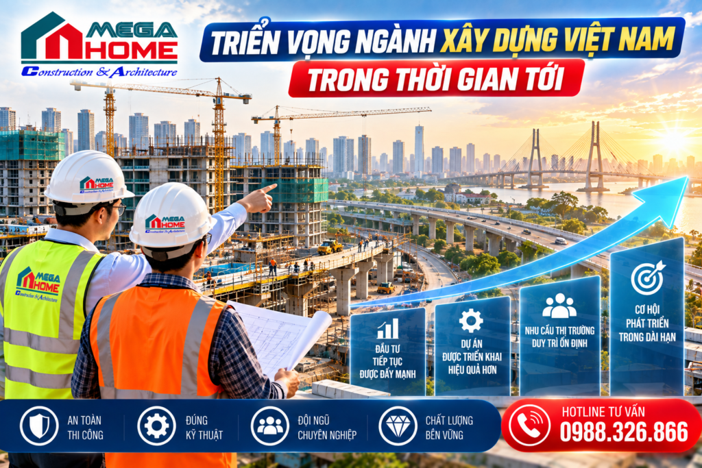 Triển vọng ngành xây dựng Việt Nam trong thời gian tới
